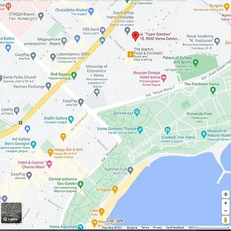 Appartamento New The Twins Two-bedroom, 5 At 15 Tsani Ginchev Street, Floor 3