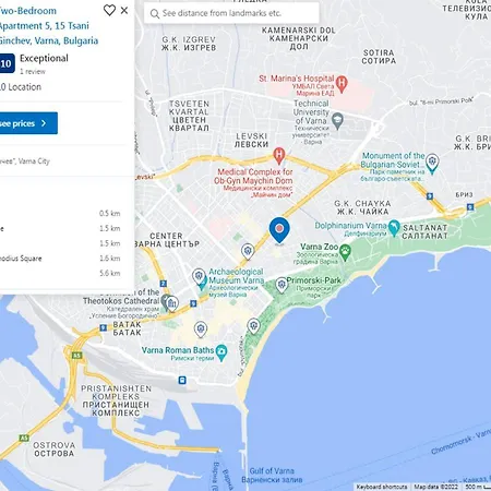 New The Twins Two-bedroom, 5 At 15 Tsani Ginchev Street, Floor 3 Daire Varna
